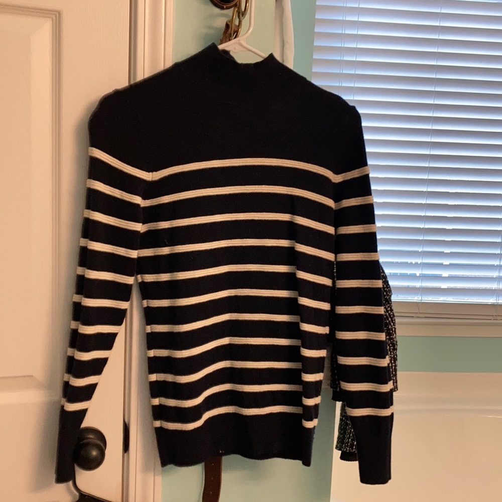 Banana Republic navy stripe sweater